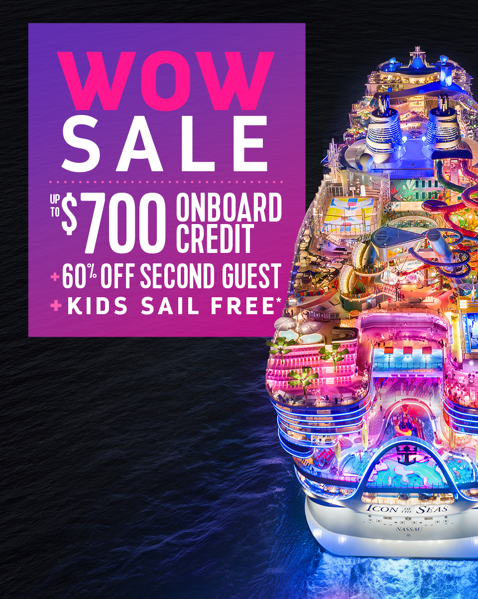 🤑 WOW Sale is back with up to $700 to spend at&nbsp;sea!